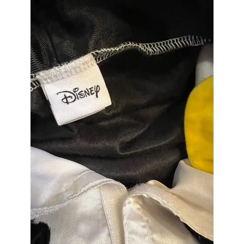 Disney Mickey Mouse Tuxedo mickey hooded ears Plush Costume Size 12/18 Months